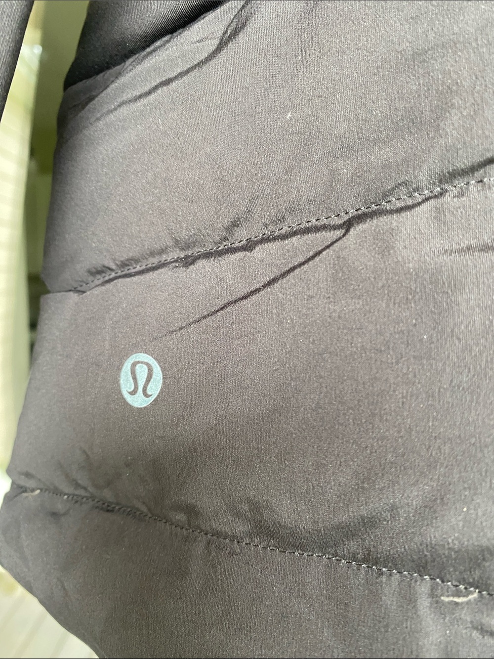 lululemon athletica Black Hooded down quilted Jacket - Picture 6 of 13
